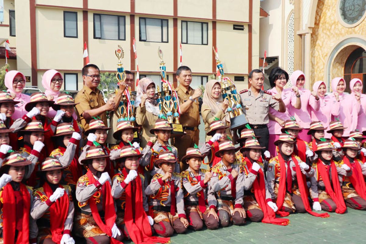 Polisi cilik Polresta Bogor Kota sabet juara harapan satu Polda Jabar