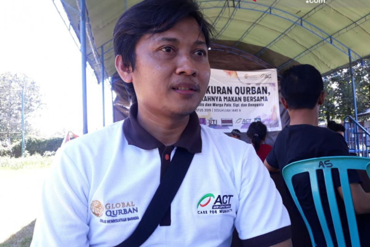 ACT penuhi kebutuhan air  warga Sulteng