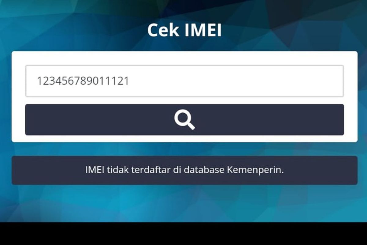 Mesin blokir ponsel ilegal, IMEI, berfungsi mulai Agustus