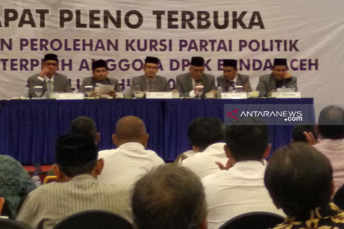 Ini 30 anggota DPRK Banda Aceh terpilih