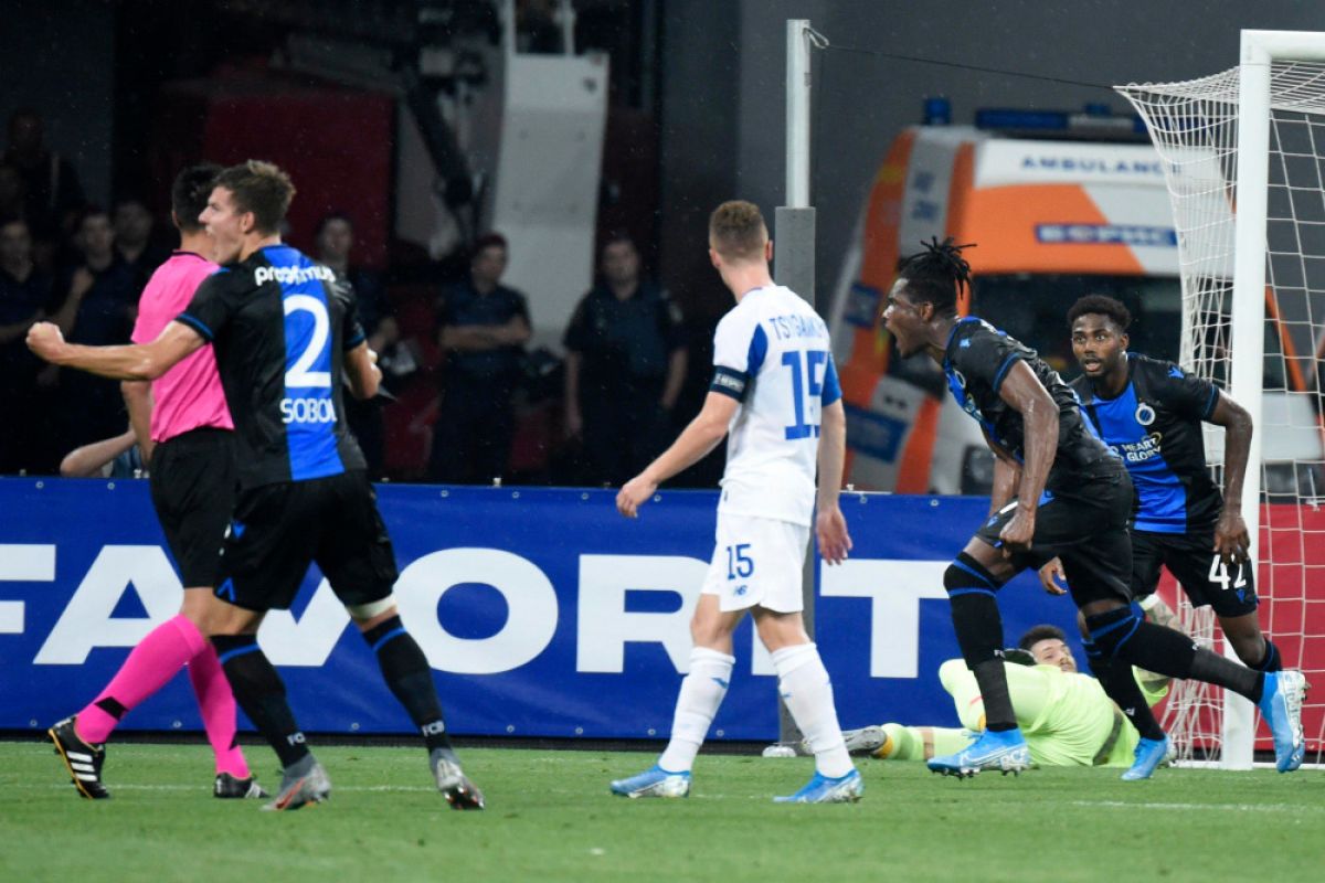 Playoff Piala Champions - Brugge melaju usai imbang di kandang Kiev