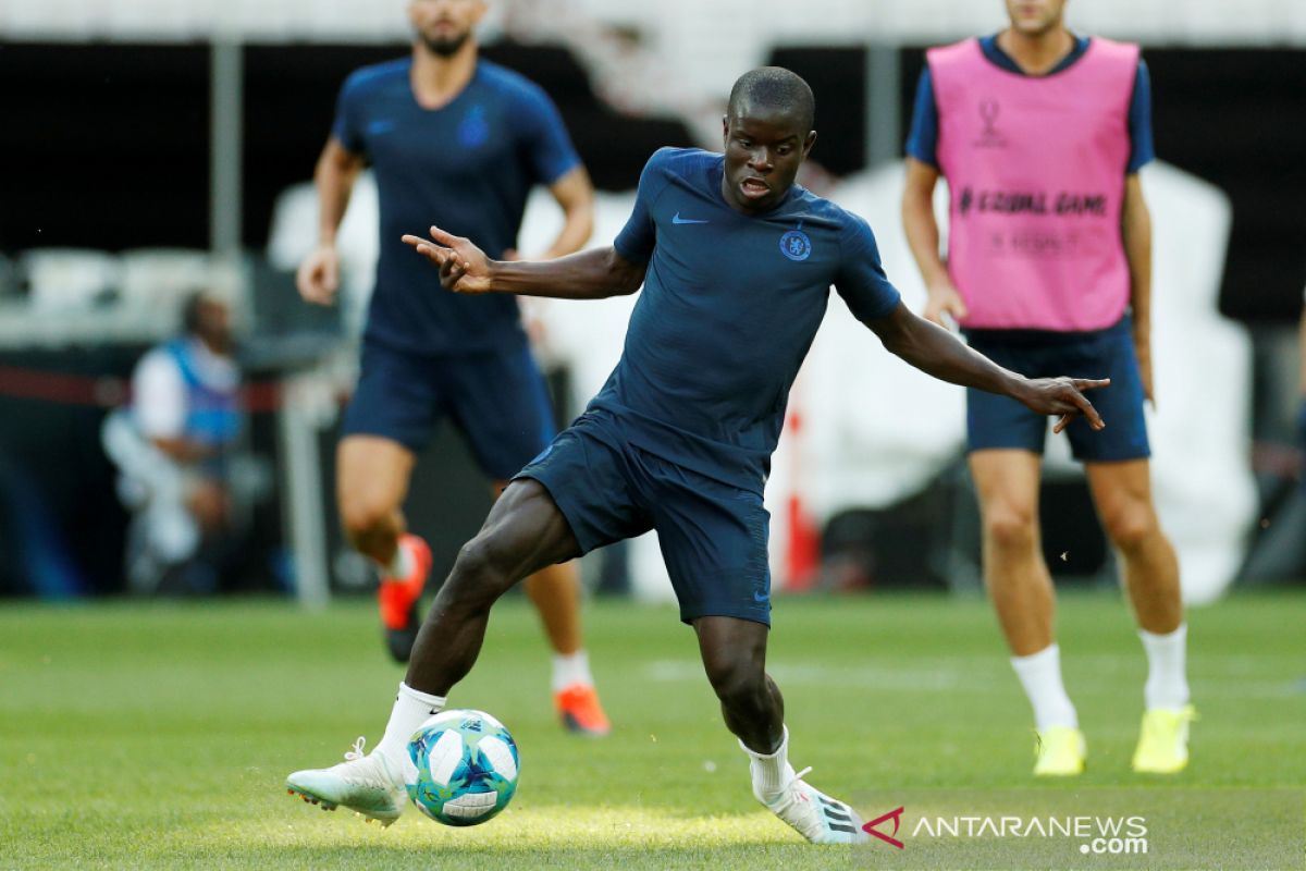 Hazard dan Courtois minta N'Golo Kante gabung Real Madrid