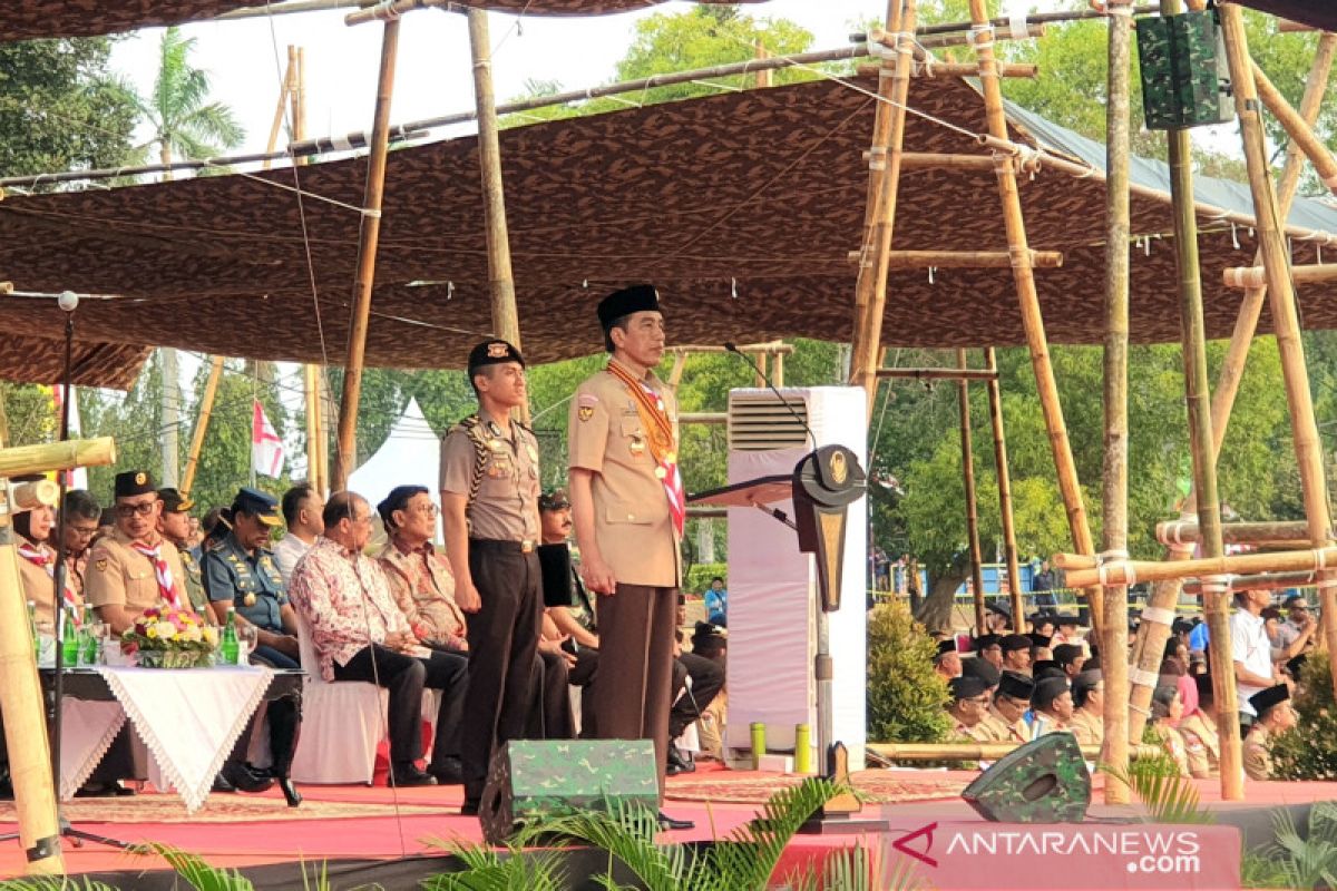 Presiden Jokowi sebut komposisi kabinet 55 persen kalangan profesional