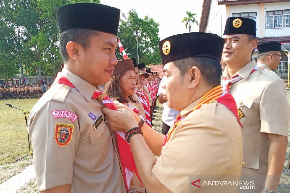 Kwarcab Pramuka Bartim bersinergi menciptakan generasi kuat dan handal