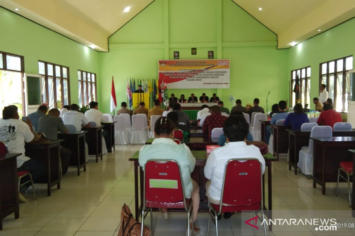 KPU Kepulauan Tanimbar tetapkan 25 anggota DPRD