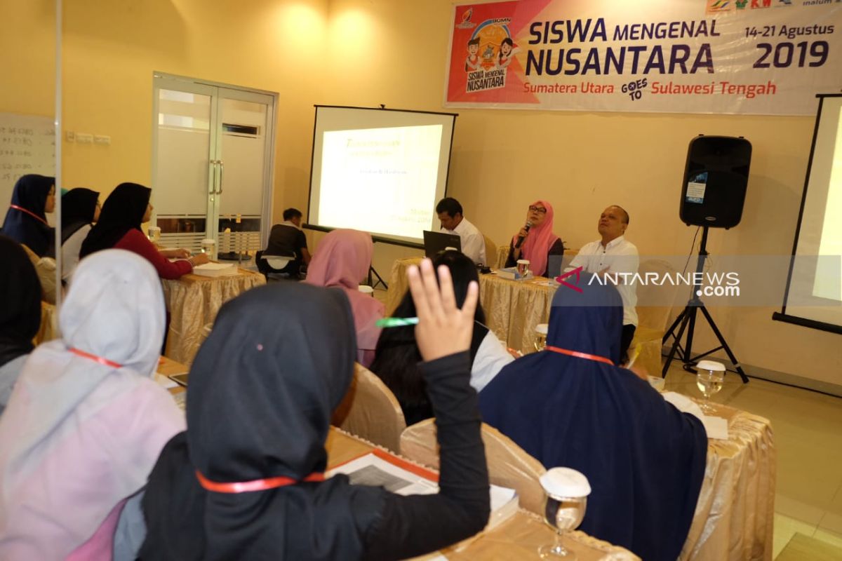 Peserta SMN 2019 diperkenalkan profil Perum LKBN ANTARA