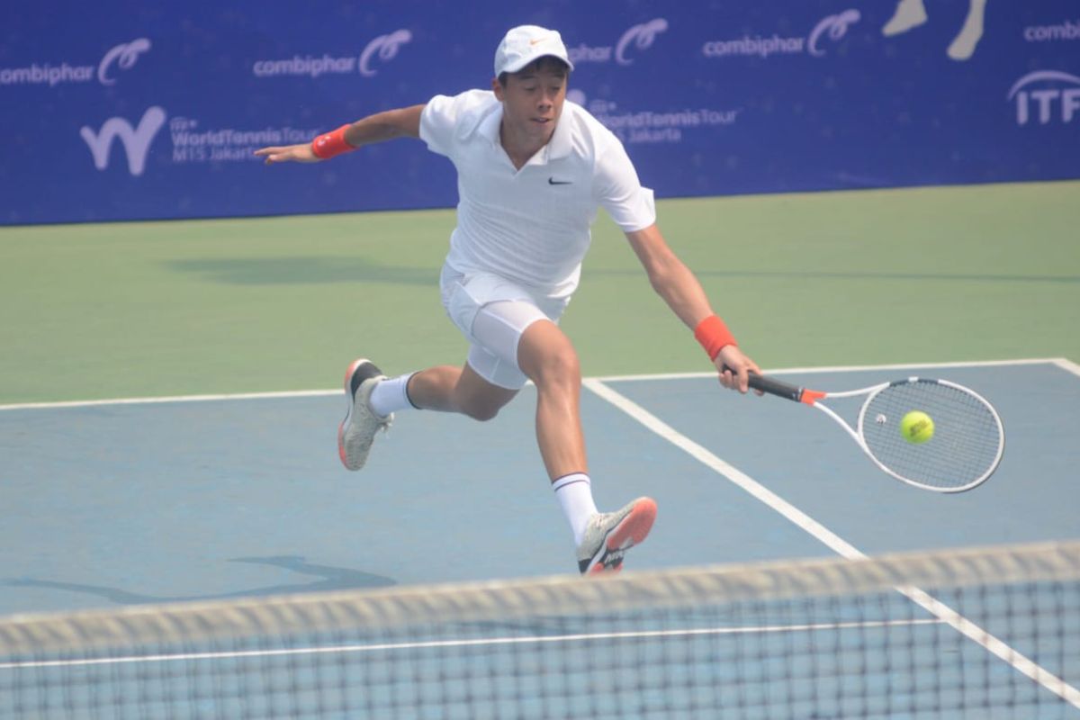 Justin Barki terhenti di babak pertama Combiphar Tennis Open 2019