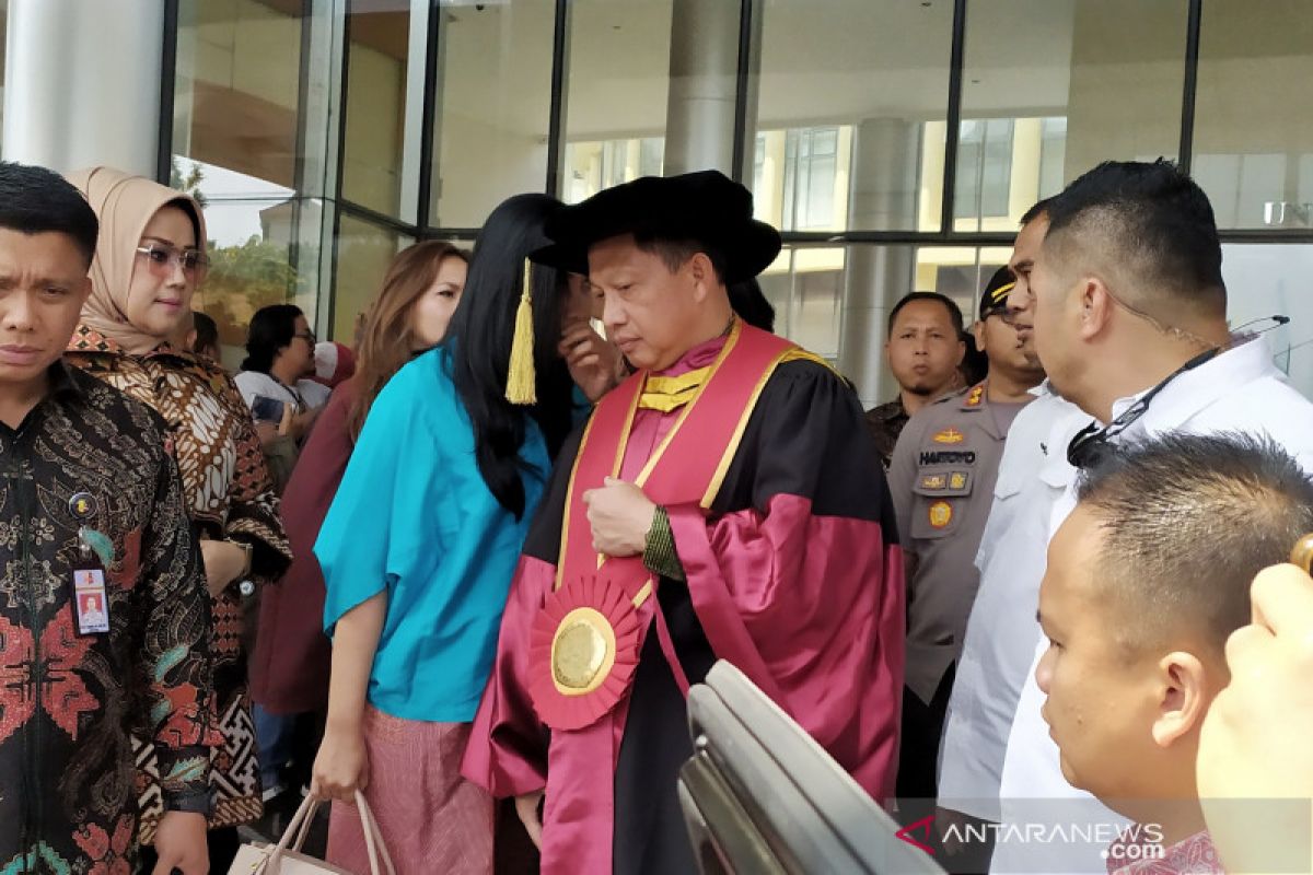 Kapolri jadi penguji sidang doktor Boy Rafli Amar di Unpad