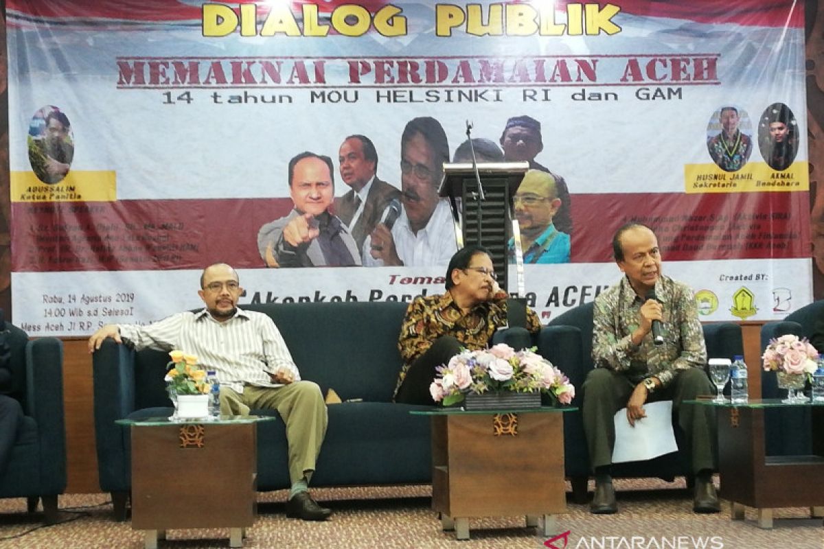 Sofyan Djalil: Ciptakan energi positif rawat perdamaian Aceh