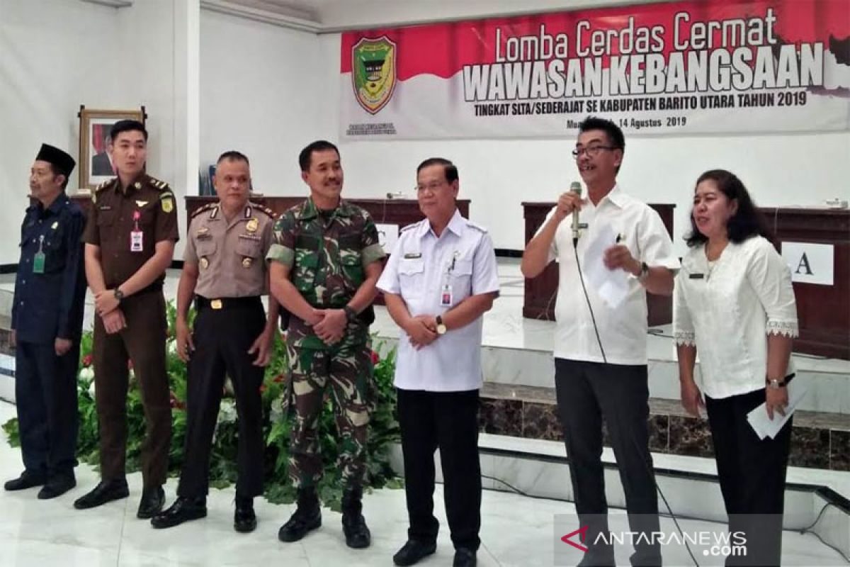 Barito Utara gelar lomba cerdas cermat wawasan kebangsaan