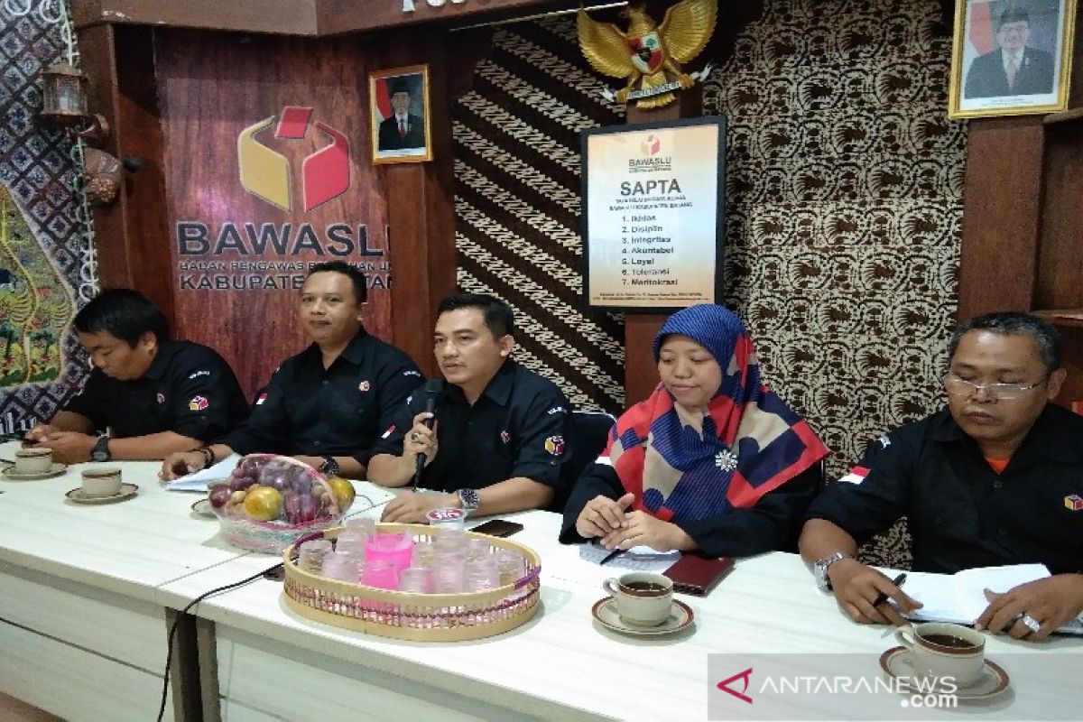 Bawaslu Batang tangani 10 dugaan pelanggaran Pemilu 2019