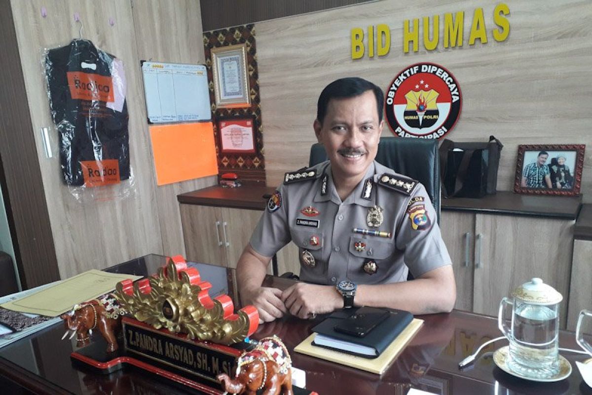 Polda Lampung sambut HUT RI dengan daki gunung Rajabasa