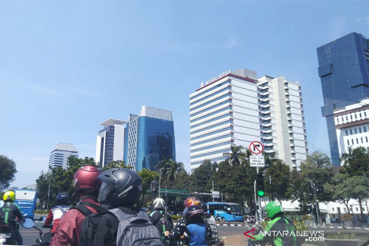 BMKG: Cuaca cerah-cerah berawan sapa Jakarta pada Minggu