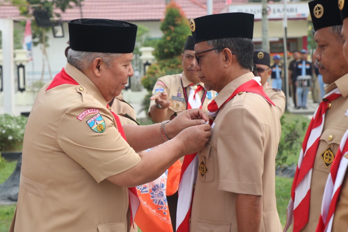 Safrial :  Pramuka harus jadi pionir tanamkan nilai anti kejahatan luar biasa