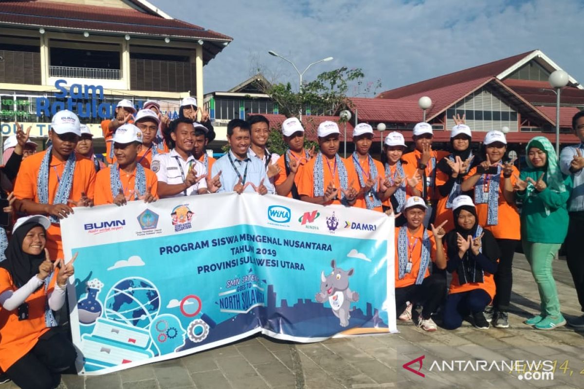 WIKA Ajak SMN-2019 Semarang Belajar Keberagaman di Sulawesi Utara