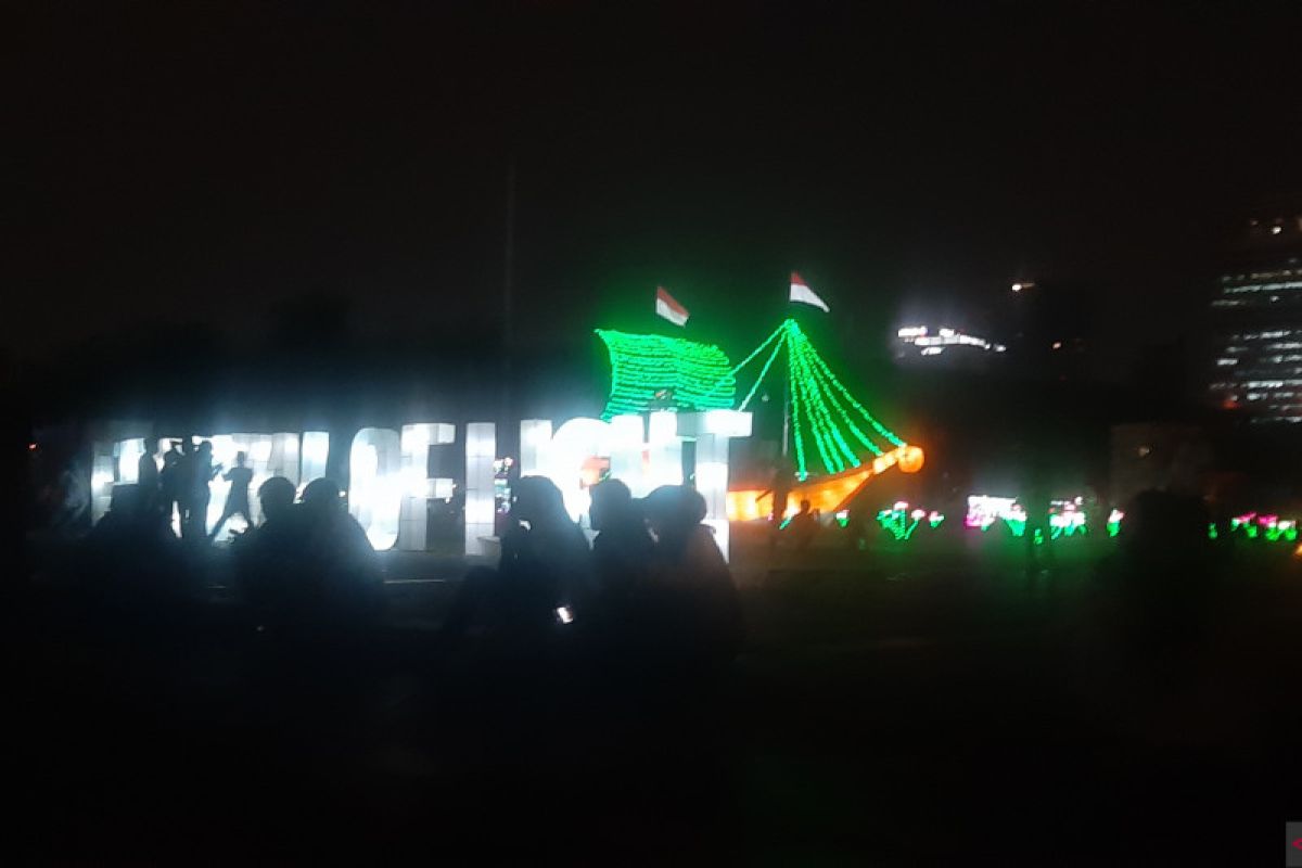 Ada "Festival Cahaya" di Monas