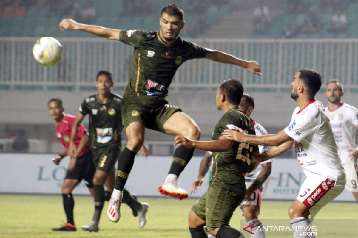 Liga 1 -- Bali United ambil alih puncak klasemen usai kalahkan Persikabo