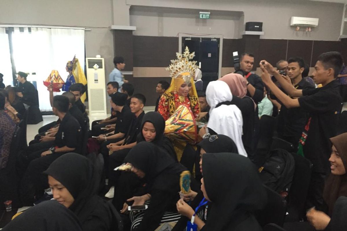 Peserta SMN Banten disambut Tari Pemulia Jamee