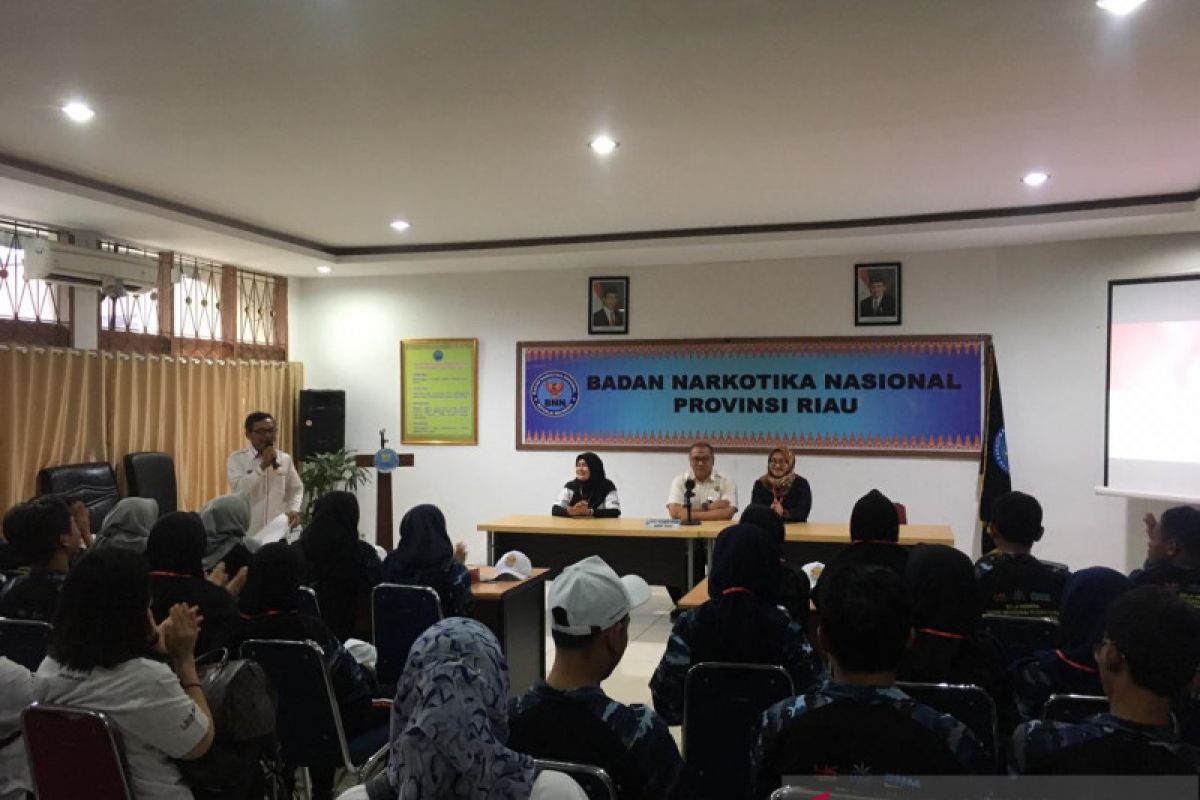 BNNP Riau minta peserta SMN DIY jauhi narkoba