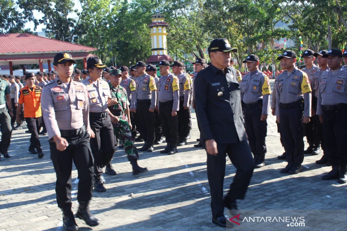 Polres Kolaka gelar apel atasi Karhutla