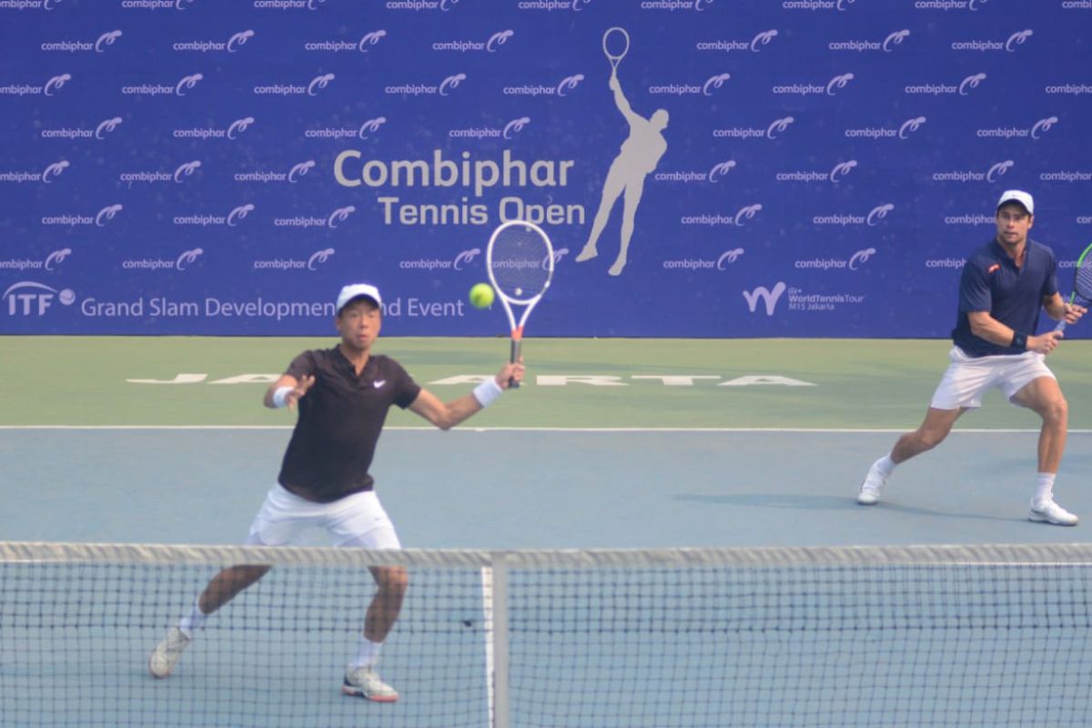 Pasangan Barki/Ruan melaju semifinal Combiphar Tennis Open