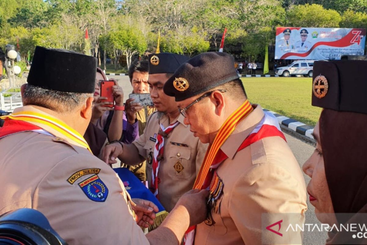 Bupati Konawe Utara peroleh tanda penghargaan Lencana Melati