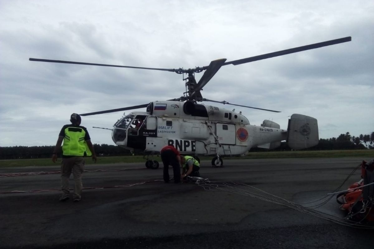 BNPB terbangkan helikopter dari Aceh untuk pemadaman kebakaran lahan di Riau