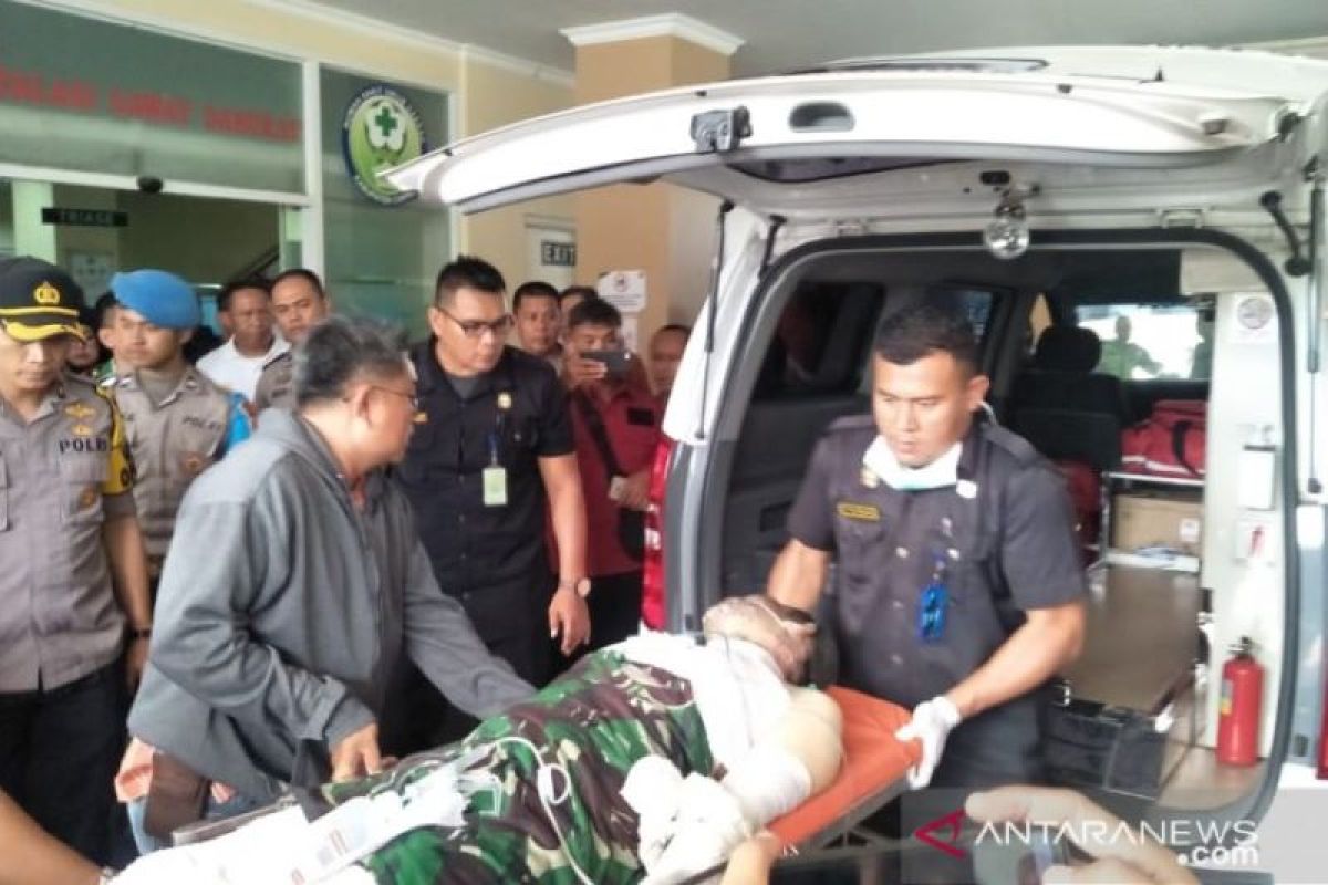 Ipda Erwin, korban luka bakar saat amankan demo GMNI masih dirawat di RSPP