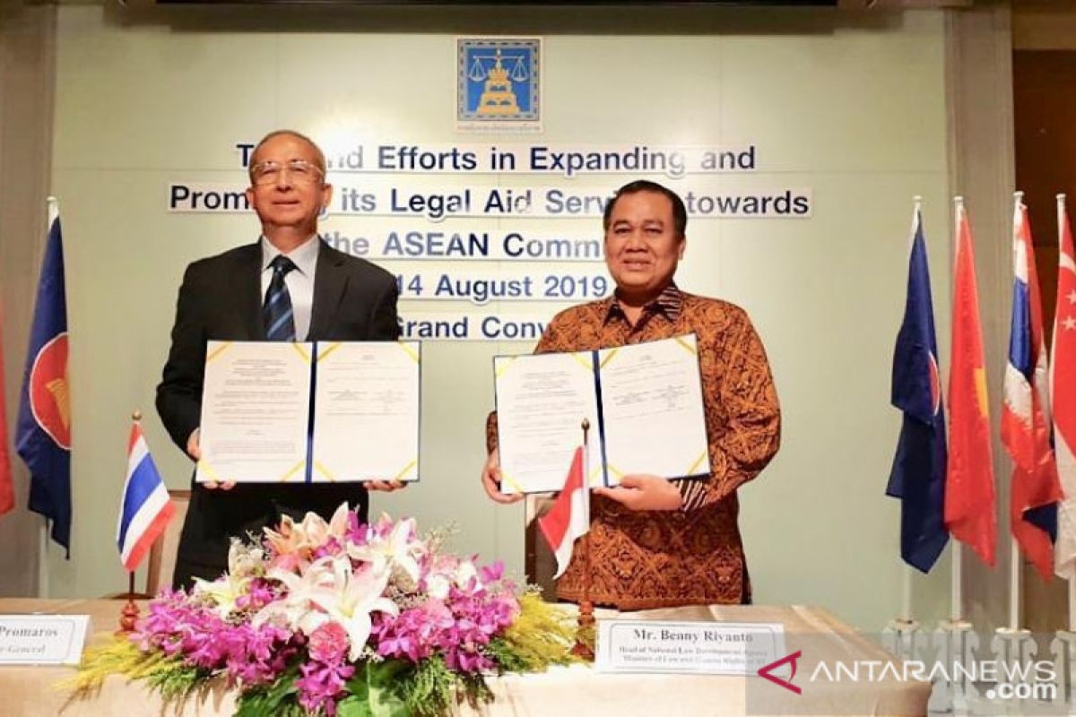 Badan Pembina Hukum Nasional kerja sama dengan Kementerian Kehakiman Thailand