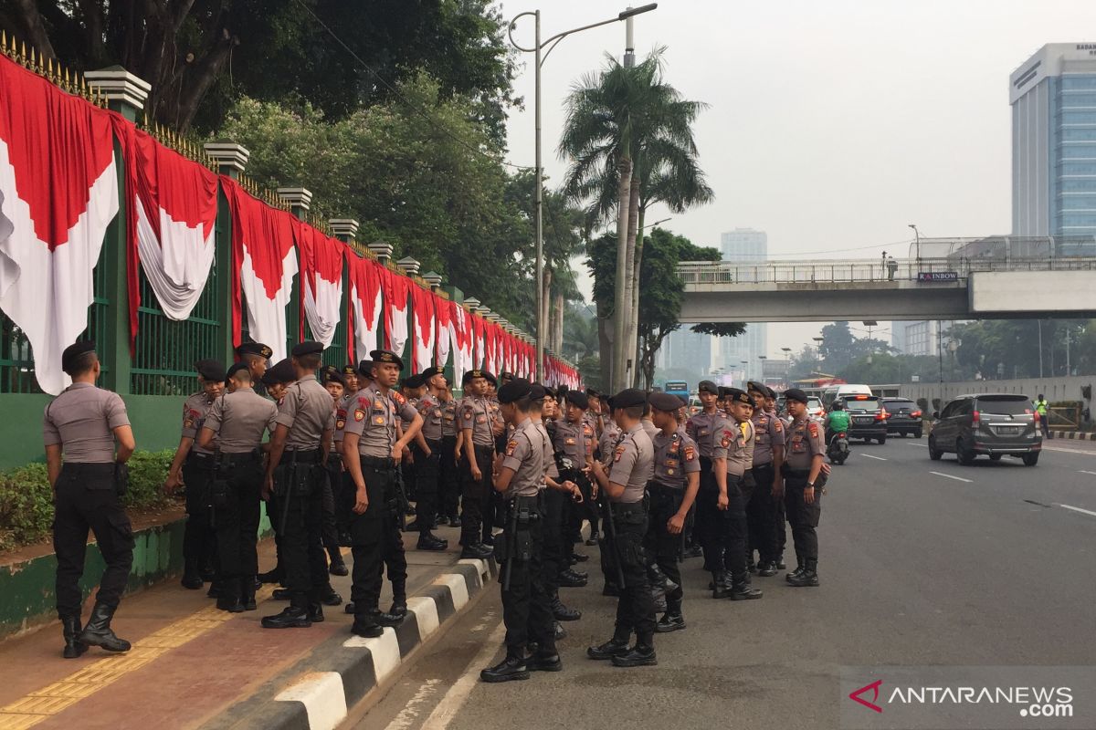 Aktivitas masyarakat jelang pidato kenegaraan berlangsung normal