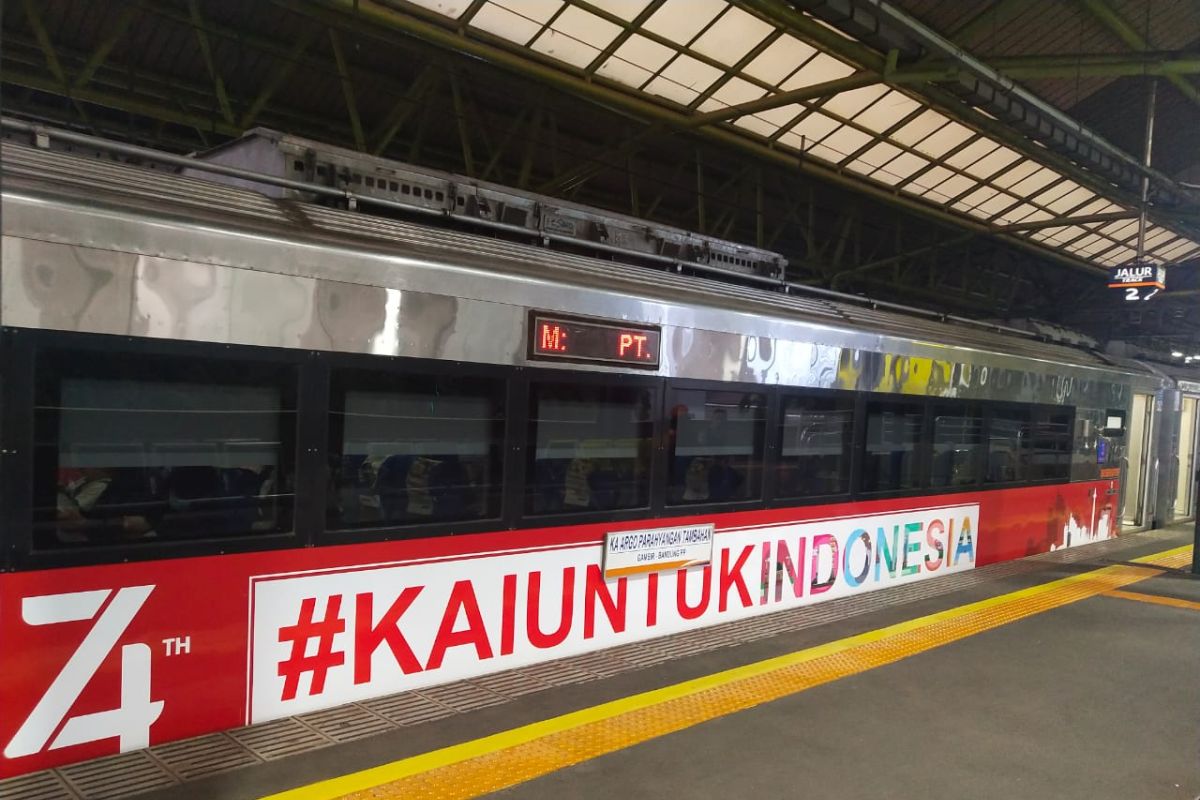 KAI Daop Jakarta luncurkan 8 kereta api tematik kemerdekaan