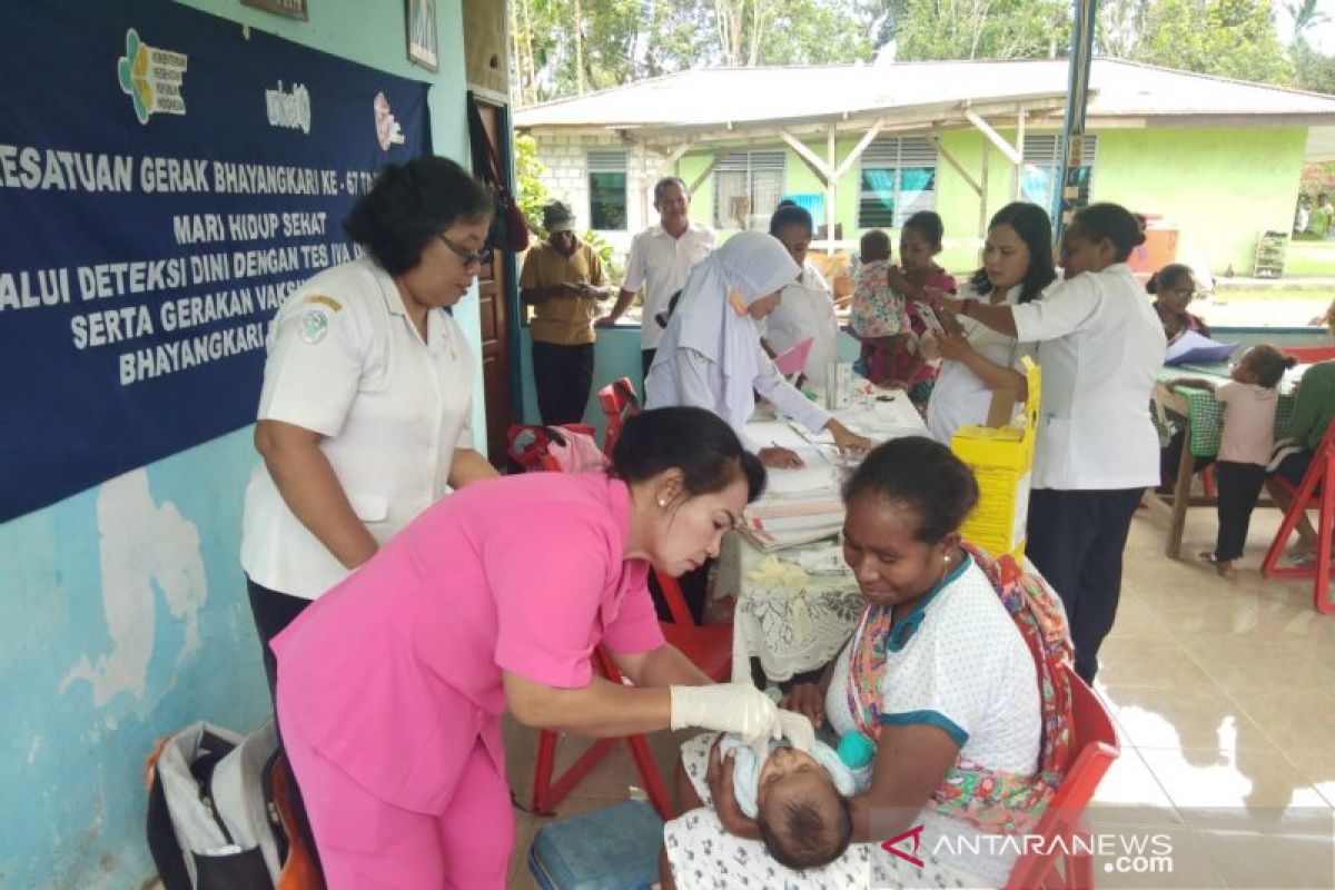 Dinkes Papua masih gelar imunisasi sub pin polio putaran kedua
