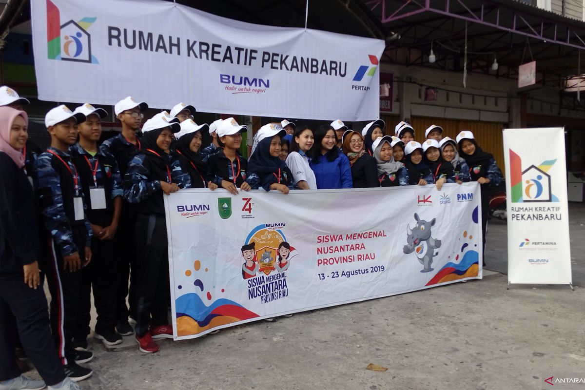 Pengalaman unik peserta SMN Yogyakarta mencicipi makanan Riau