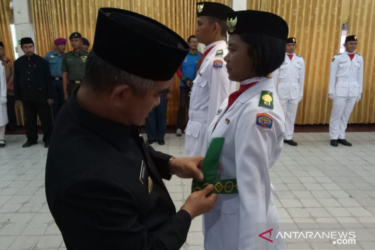 Walikota Tarakan kukuhkan 30 anggota Paskibraka