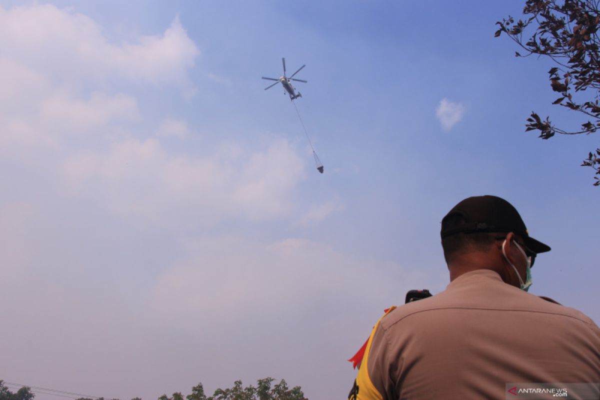 Tiga pelaku diduga pembakar lahan di Palangka Raya ditetapkan jadi tersangka