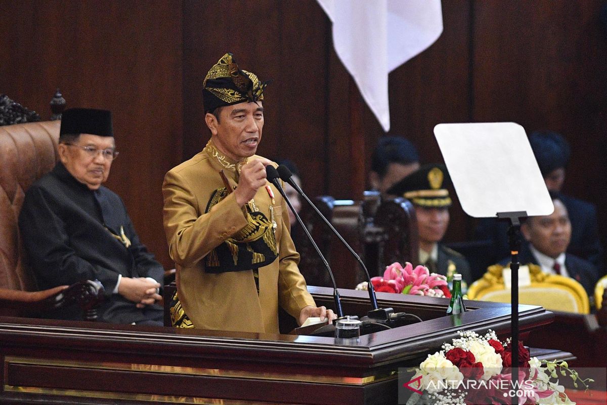 Muzani nilai pidato Jokowi membangun optimisme