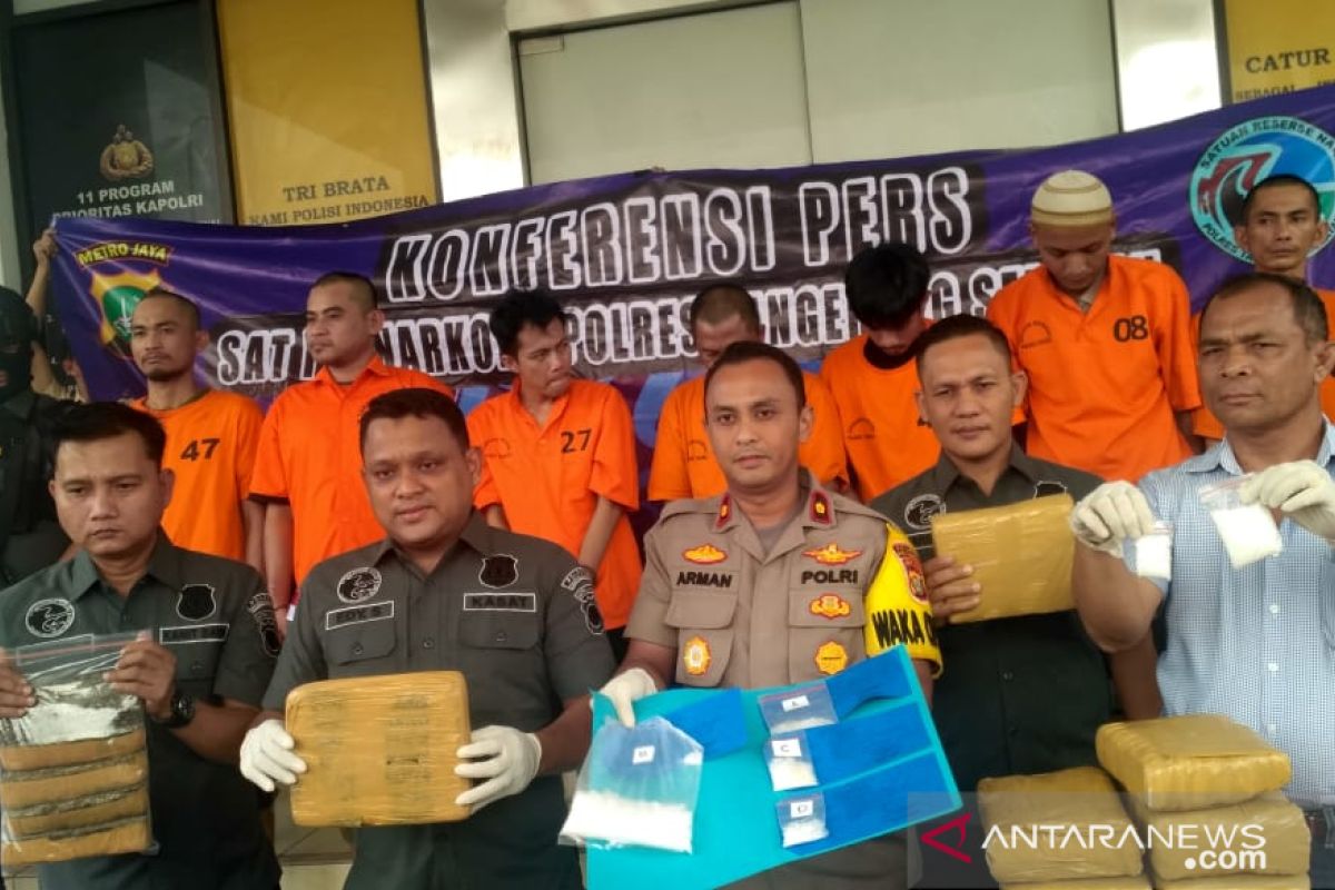 7 pemasok ganja dan sabu ke kampus  diringkus