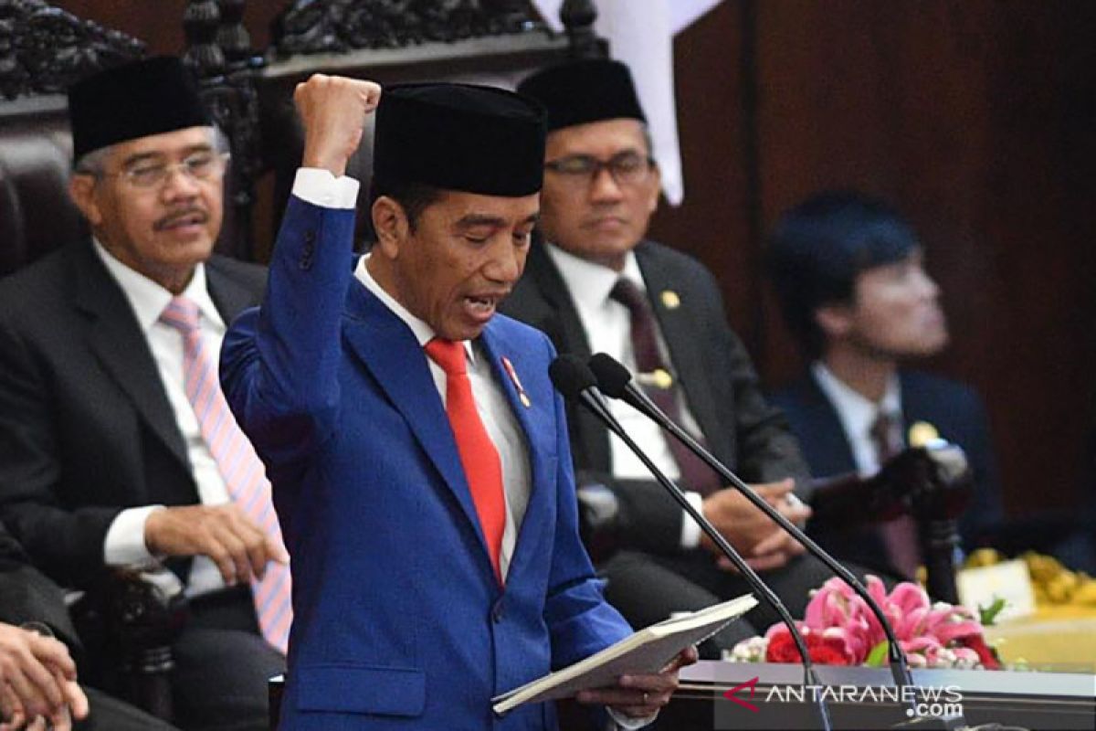 Isi lengkap Pidato Presiden di depan Sidang Tahunan MPR 2019