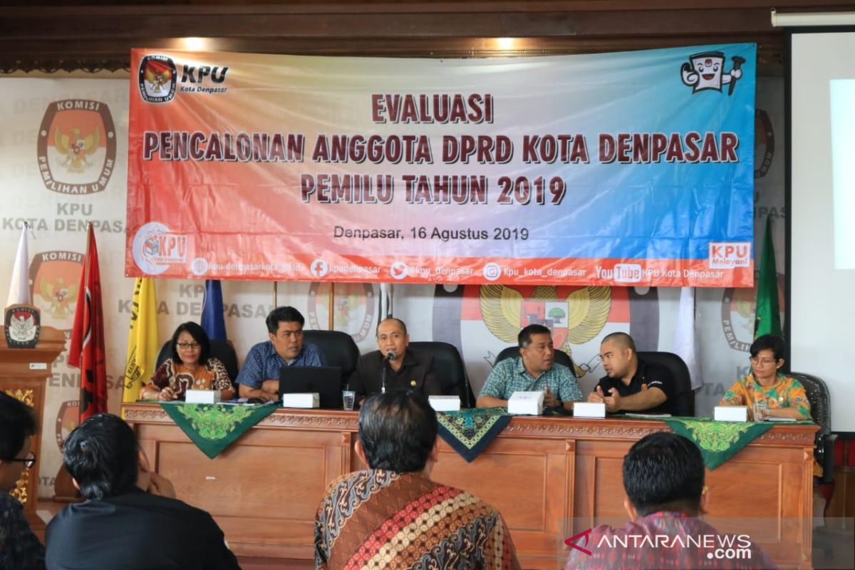 KPU Denpasar evaluasi Pemilu Legislatif 2019
