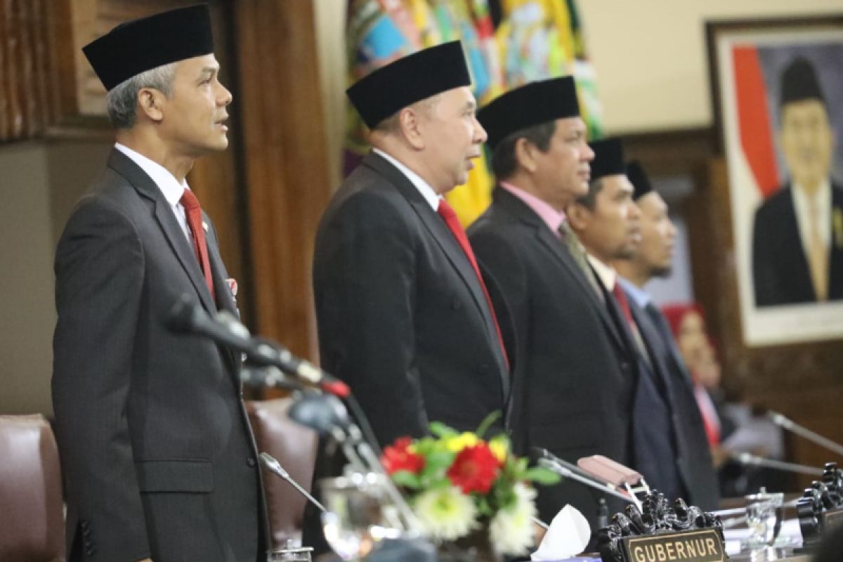 Ganjar: pidato Presiden Jokowi ingatkan ideologi dan karakter bangsa