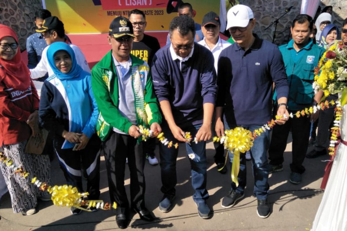 Gubernur NTB meresmikan Jembatan Dasan Agung Mataram