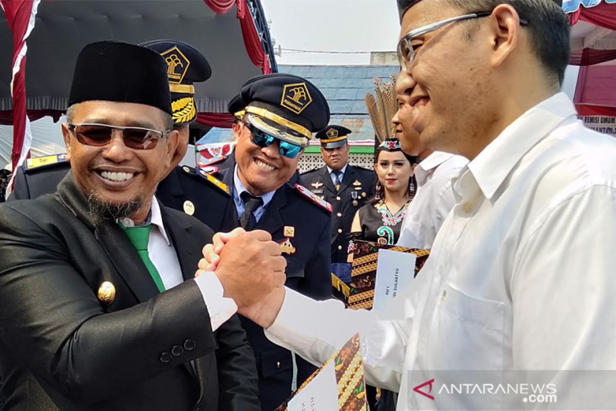 1.888 narapidana di Kalteng dapat remisi, 84 langsung bebas