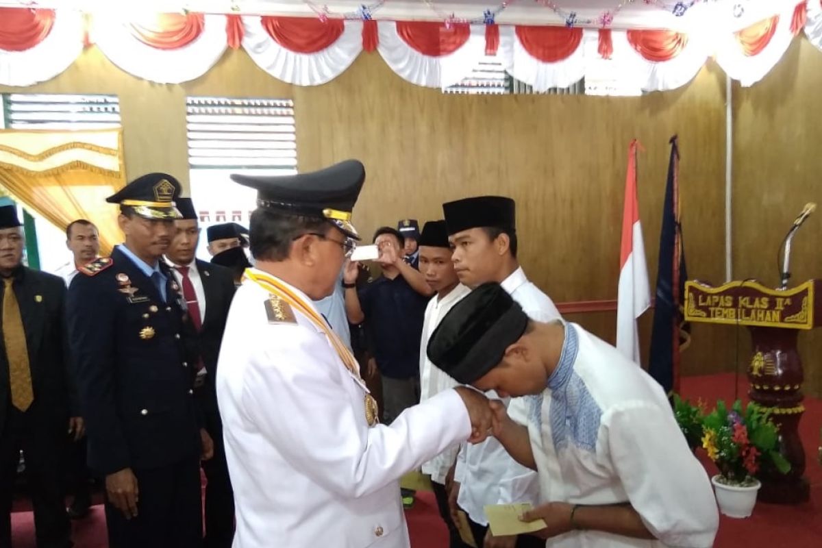 503 Napi Lapas Tembilahan dapat remisi HUT RI, tiga langsung bebas