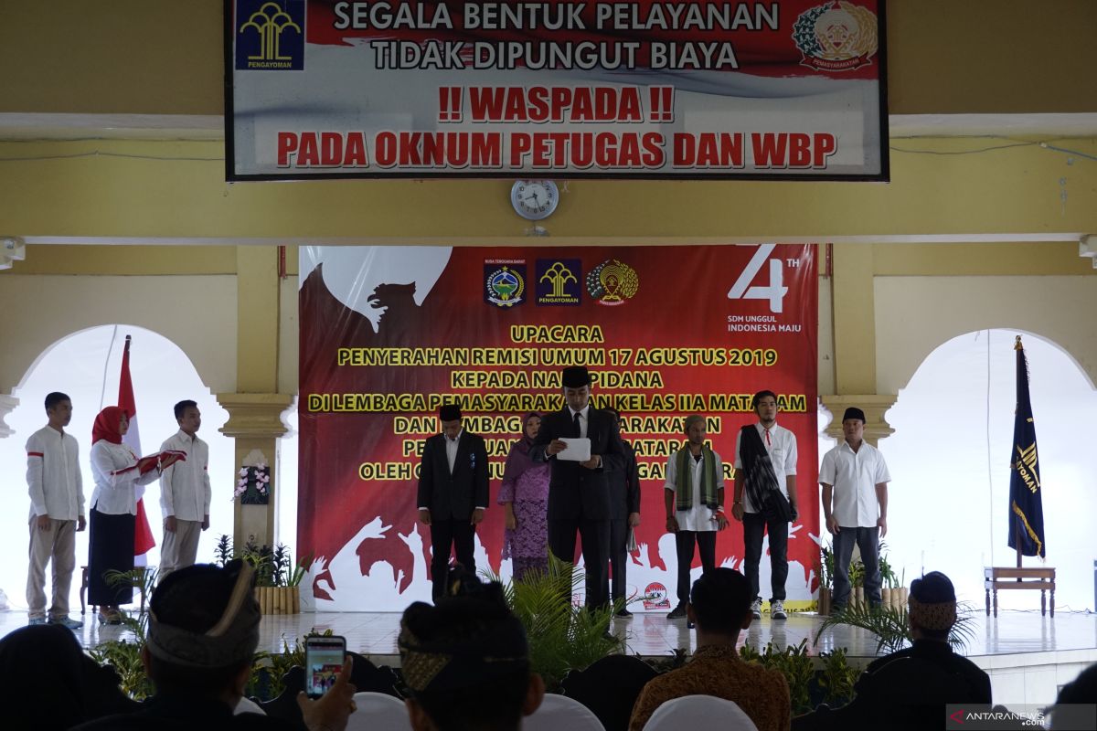 Mengintip pementasan teatrikal Proklamasi Kemerdekaan warga binaan Lapas Mataram