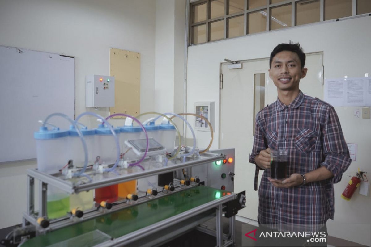 Mahasiswa PCR berhasil ciptakan mesin pencampur minuman otomatis