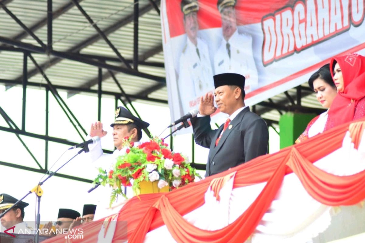 Wali Kota Padangsidimpuan pimpin HUT kemerdekaan RI