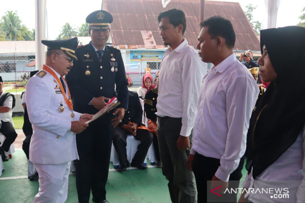 HUT ke 74 RI, empat narapidana Lapas Pariaman dapat remisi bebas