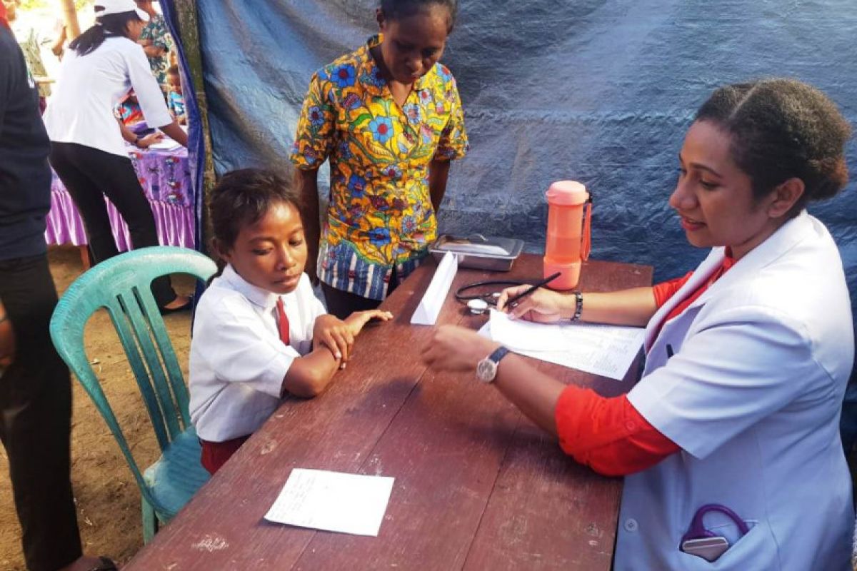 Gemapi gelar bakti sosial di Kampung Yongsu Jayapura