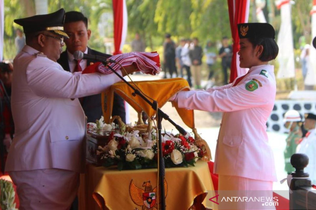 Berlangsung Kidmat, Bupati Pimpin Upcara Hut RI ke 74 di Kutim