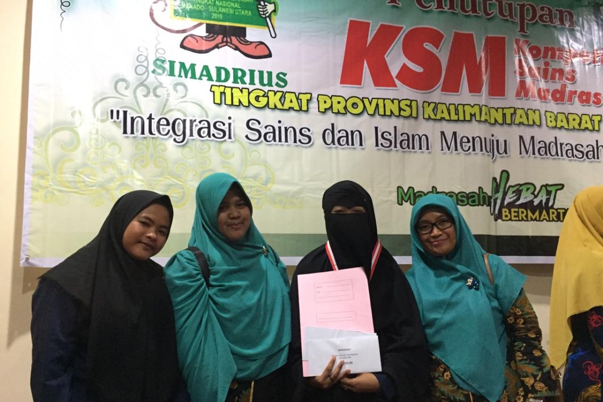 Aulia asal MAN 1 Sukadana wakili Kalbar di lomba sains